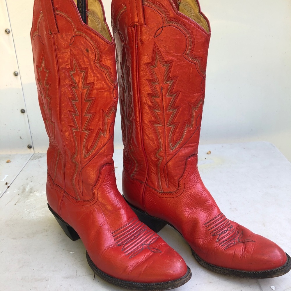 Red Ladies Cowboy boots